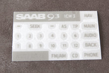 Load image into Gallery viewer, Repair stencils for SAAB buttons
